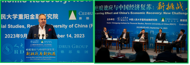 赛德思集团与中国人民大学重阳金融研究院——应对中国经济复苏面临的挑战和机遇